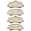 Dynamic Friction Company Disc Brake Pad Set P/N:1551-1406-00