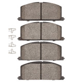 Dynamic Friction Company Disc Brake Pad Set 4000-0242-00 - view 2