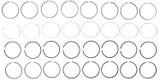 MAHLE Engine Piston Ring Set 41768 - view 2