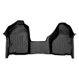 SMARTLINER 1st Row Custom Fit Floor Liners Compatible with 2002 - 2008 Dodge Ram 1500 Quad Cab (Gasoline | Carpet | No 4x4 Shifter | No PTO | with Over The Hump Coverage | 1st Row Bench seat)