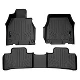 SMARTLINER 2 Rows Custom Fit Floor Liners Compatible with 2023 - 2025 Mercedes-Benz AMG EQE Sedan (Gasoline) SA0680/B0680 - view 2