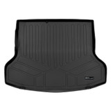 SMARTLINER Cargo Custom Fit Floor Liners Compatible with 2017 - 2022 Hyundai Ioniq (Hybrid | Fits 2017-2019 w/o Subwoofer | Fits 2020-2022 Blue Trim w/o Subwoofer) SD0572 - view 2