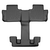 SMARTLINER 2 Rows Custom Fit Floor Liners Compatible with 2020 - 2025 Cadillac XT6 6 Passenger (Gasoline | )