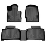 SMARTLINER 2 Rows Custom Fit Floor Liners Compatible with 2020 - 2023 Ford Explorer (Hybrid) SA0423/B0423 - view 2