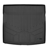 SMARTLINER Cargo Custom Fit Floor Liners Compatible with 2019 - 2025 Volvo S60 (Gasoline | Fits Models with Spare Tire)
