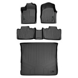 SMARTLINER 3 Rows Custom Fit Floor Liners Compatible with 2013 - 2015 Jeep Grand Cherokee (Gasoline) SA0127/B0071/D0071 - view 2