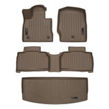 SMARTLINER 3 Rows Custom Fit Floor Liners Compatible with 2020 - 2025 Ford Explorer (Gasoline)