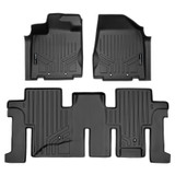 SMARTLINER 2 Rows Custom Fit Floor Liners Compatible with 2013 - 2013 Infiniti JX35 (Gasoline)