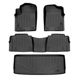SMARTLINER 3 Rows Custom Fit Floor Liners Compatible with 2019 - 2024 Infiniti QX80 (Gasoline) SA0504/B0504/E0242 - view 2