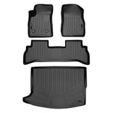 SMARTLINER 3 Rows Custom Fit Floor Liners Compatible with 2020 - 2025 Buick Encore GX (Gasoline | FWD |Cargo liner fits in Upper position) SA0511/B0511/D0511 - view 2