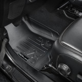 SMARTLINER 3 Rows Custom Fit Floor Liners Compatible with 2021 - 2025 Jeep Wrangler 4xe (Hybrid | Does not fit Cargo with Trail Rail System) SA0316/B0590/D0590 - view 2