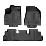 SMARTLINER 2 Rows Custom Fit Floor Liners Compatible with 2022 - 2025 Infiniti QX60 (Gasoline) SA0567/B0567 - view 2