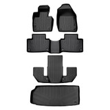 SMARTLINER 4 Rows Custom Fit Floor Liners Compatible with 2020 - 2025 Volvo XC90 6 Passenger (Gasoline) SA0223/B0633/C0633/E0223 - view 2