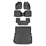 SMARTLINER 4 Rows Custom Fit Floor Liners Compatible with 2011 - 2014 Ford Explorer 7 Passenger (Gasoline | Fits bucket seats with center console) SA0082/B0109/C0082/D0082 - view 2