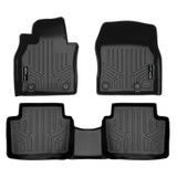 SMARTLINER 2 Rows Custom Fit Floor Liners Compatible with 2019 - 2025 Mazda 3 Hatchback (Gasoline | Fits FWD) SA0609/B0609 - view 2