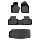 SMARTLINER 3 Rows Custom Fit Floor Liners Compatible with 2016 - 2019 Volvo XC90 (Gasoline) SA0223/B0223/E0223 - view 2