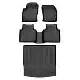 SMARTLINER 3 Rows Custom Fit Floor Liners Compatible with 2018 - 2024 Volkswagen Tiguan 5 Passenger (Gasoline) SA0270/B0270/D0270 - view 2