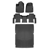SMARTLINER 3 Rows Custom Fit Floor Liners Compatible with 2023 - 2025 Jeep Grand Wagoneer L 8 Passenger (Gasoline) SA0573/B0577/D0708 - view 2