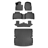 SMARTLINER 4 Rows Custom Fit Floor Liners Compatible with 2020 - 2023 Ford Explorer 7 Passenger (Hybrid) SA0423/B0423/C0502/D0423 - view 2