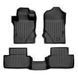 SMARTLINER 2 Rows Custom Fit Floor Liners Compatible with 2021 - 2025 Ford Bronco 2 Door (Gasoline | Carpet and Rubber) SA0566/B0616 - view 2