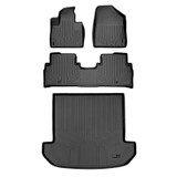 SMARTLINER 3 Rows Custom Fit Floor Liners Compatible with 2016 - 2020 Kia Sorento 7 Passenger (Gasoline) SA0191/B0191/D0191 - view 2
