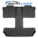 SMARTLINER 2 Rows Custom Fit Floor Liners Compatible with 2011 - 2012 Toyota Sienna 7 Passenger (Gasoline | ) SB0128 - view 2