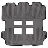 SMARTLINER 2 Rows Custom Fit Floor Liners Compatible with 2011 - 2017 Honda Odyssey (Gasoline) SB2103 - view 2