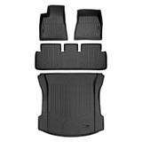 SMARTLINER 3 Rows Custom Fit Floor Liners Compatible with 2017 - 2023 Tesla Model 3 (Electric) SA0456/B0456/D0456 - view 2