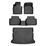 SMARTLINER 3 Rows Custom Fit Floor Liners Compatible with 2020 - 2025 Mazda CX30 (Gasoline | Fits FWD)