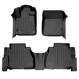 SMARTLINER 2 Rows Custom Fit Floor Liners Compatible with 2012 - 2022 Toyota Sequoia (Gasoline | 2nd Row Bench Seats) SA0108/B0272 - view 2