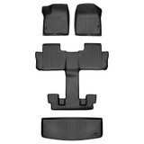 SMARTLINER 4 Rows Custom Fit Floor Liners Compatible with 2020 - 2025 Cadillac XT6 6 Passenger (Gasoline | ) SA0230/B0230/E0230 - view 2