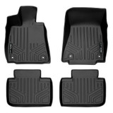 SMARTLINER 2 Rows Custom Fit Floor Liners Compatible with 2014 - 2025 Lexus IS (Gasoline | Fits RWD) SA0138/B0138 - view 2