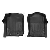 SMARTLINER 1st Row Custom Fit Floor Liners Compatible with 2012 - 2015 Toyota Tacoma (Gasoline | Carpet | Fits Automatic Transmission) SA0107 - view 2