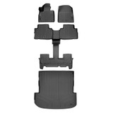 SMARTLINER 4 Rows Custom Fit Floor Liners Compatible with 2020 - 2025 Hyundai Palisade 7 Passenger (Gasoline | ) SA0472/B0495/D0472 - view 2