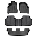 SMARTLINER 3 Rows Custom Fit Floor Liners Compatible with 2017 - 2025 Audi Q7 / SQ7 (Gasoline) SA0364/B0364/C0364 - view 2