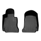 SMARTLINER 1st Row Custom Fit Floor Liners Compatible with 2017 - 2023 Mercedes-Benz AMG C 43 Cabriolet and Coupe and Sedan (Gasoline) SA0165 - view 2