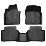 SMARTLINER 2 Rows Custom Fit Floor Liners Compatible with 2019 - 2025 Mazda 3 Hatchback (Gasoline | Fits AWD) SA0609/B0696 - view 2