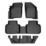 SMARTLINER 3 Rows Custom Fit Floor Liners Compatible with 2010 - 2020 Dodge Journey (Gasoline | Fits 2010-2012 Models with Dual Floor Hooks) SA0198/B0198/C0198 - view 2