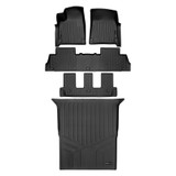 SMARTLINER 4 Rows Custom Fit Floor Liners Compatible with 2022 - 2024 Rivian R1S 7 Passenger and SUV (Electric) SA0615/B0698/C0698/D0698 - view 2