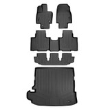 SMARTLINER 4 Rows Custom Fit Floor Liners Compatible with 2020 - 2025 Toyota Highlander (Hybrid | Cargo liner fits Without Subwoofer) SA0500/B0522/C0500/D0500 - view 2