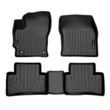 SMARTLINER 2 Rows Custom Fit Floor Liners Compatible with 2022 - 2025 Toyota Corolla Cross (Gasoline | Fits FWD trims) SA0598/B0598 - view 2