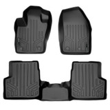 SMARTLINER 2 Rows Custom Fit Floor Liners Compatible with 2015 - 2023 Jeep Renegade (Gasoline) SA0196/B0196 - view 2