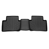 SMARTLINER 2nd Row Custom Fit Floor Liners Compatible with 2022 - 2025 Toyota Corolla Cross (Gasoline | Fits AWD trims)