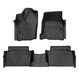 SMARTLINER 2 Rows Custom Fit Floor Liners Compatible with 2024 - 2025 Toyota Tacoma Double Cab (Gasoline) SA0743/B0743 - view 2