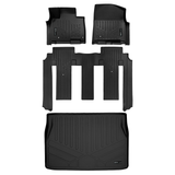 SMARTLINER 3 Rows Custom Fit Floor Liners Compatible with 2025 - 2026 Kia Carnival 8 Passenger (Hybrid | 2nd Row Bench Seats)