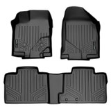 SMARTLINER 2 Rows Custom Fit Floor Liners Compatible with 2011 - 2014 Ford Edge (Gasoline | 2nd row fits only SE Models) SA0118/B0035 - view 2