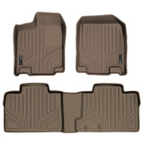 SMARTLINER 2 Rows Custom Fit Floor Liners Compatible with 2007 - 2010 Ford Edge (Gasoline) SA1085/B1035 - view 2