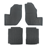SMARTLINER 2 Rows Custom Fit UTV Floor Mats Compatible with 2018 - 2025 Yamaha Wolverine RMAX 1000 4 Seater (Gasoline | Does not fit compact models)