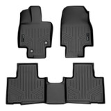 SMARTLINER 2 Rows Custom Fit Floor Liners Compatible with 2020 - 2025 Toyota Highlander (Gasoline) SA0500/B0500 - view 2
