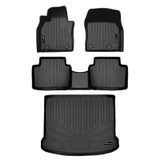 SMARTLINER 3 Rows Custom Fit Floor Liners Compatible with 2019 - 2025 Mazda 3 Hatchback (Gasoline | Fits FWD) SA0609/B0609/D0610 - view 2